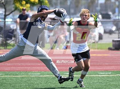Thumbnail 2 in Mission Viejo vs. St. John Bosco (Battle At The Beach) photogallery.