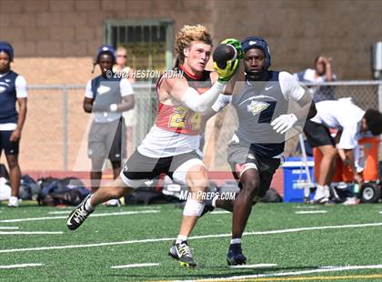Thumbnail 1 in Mission Viejo vs. St. John Bosco (Battle At The Beach) photogallery.