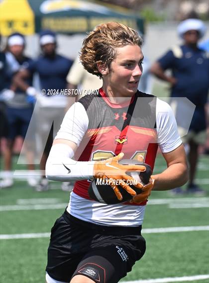 Thumbnail 1 in Mission Viejo vs. St. John Bosco (Battle At The Beach) photogallery.