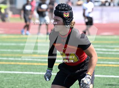 Thumbnail 1 in Mission Viejo vs. St. John Bosco (Battle At The Beach) photogallery.