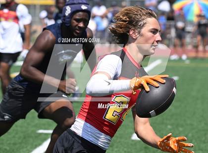 Thumbnail 1 in Mission Viejo vs. St. John Bosco (Battle At The Beach) photogallery.