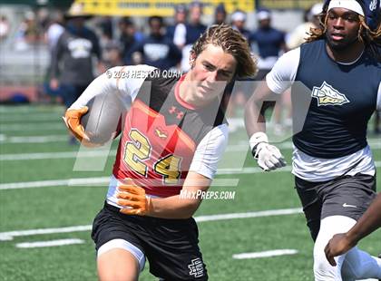 Thumbnail 3 in Mission Viejo vs. St. John Bosco (Battle At The Beach) photogallery.