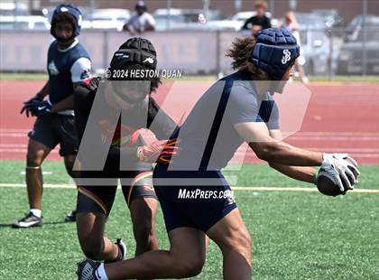 Thumbnail 1 in Mission Viejo vs. St. John Bosco (Battle At The Beach) photogallery.