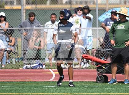 Thumbnail 1 in Mission Viejo vs. St. John Bosco (Battle At The Beach) photogallery.