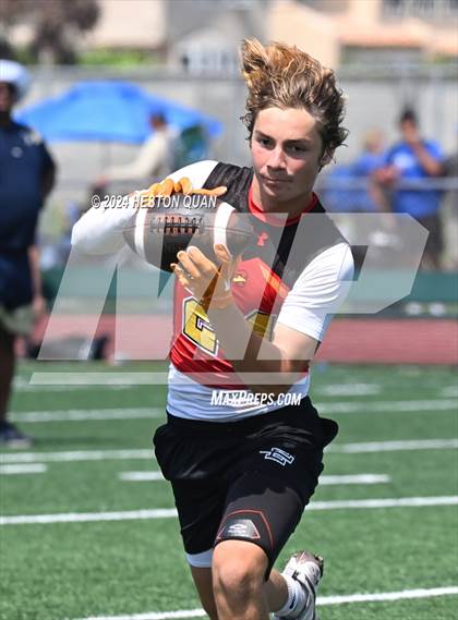 Thumbnail 3 in Mission Viejo vs. St. John Bosco (Battle At The Beach) photogallery.