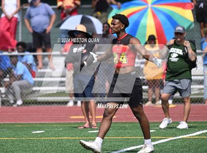 Thumbnail 1 in Mission Viejo vs. St. John Bosco (Battle At The Beach) photogallery.