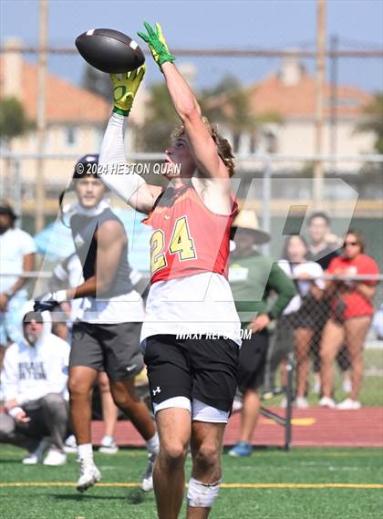 Thumbnail 1 in Mission Viejo vs. St. John Bosco (Battle At The Beach) photogallery.