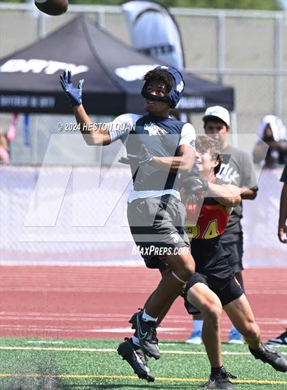 Thumbnail 2 in Mission Viejo vs. St. John Bosco (Battle At The Beach) photogallery.