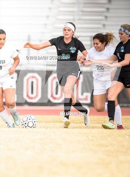 Thumbnail 2 in Highland vs. Skyline (Cactus Cup Soccer Tournament) photogallery.