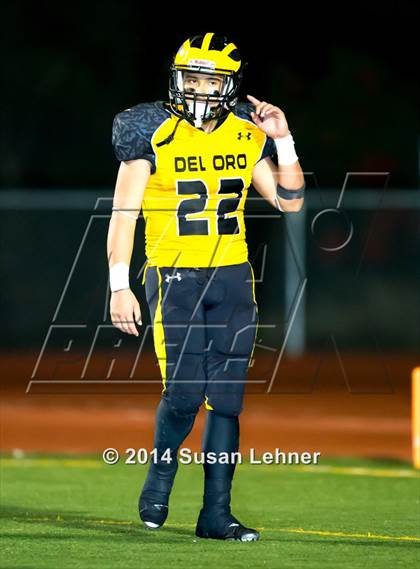 Thumbnail 2 in Roseville @ Del Oro (CIF-SJS D2 Round 1 Playoff) photogallery.