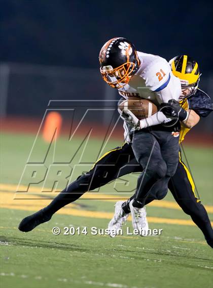 Thumbnail 3 in Roseville @ Del Oro (CIF-SJS D2 Round 1 Playoff) photogallery.