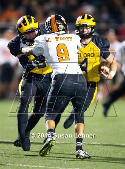 Thumbnail 3 in Roseville @ Del Oro (CIF-SJS D2 Round 1 Playoff) photogallery.