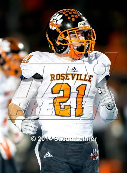 Thumbnail 2 in Roseville @ Del Oro (CIF-SJS D2 Round 1 Playoff) photogallery.