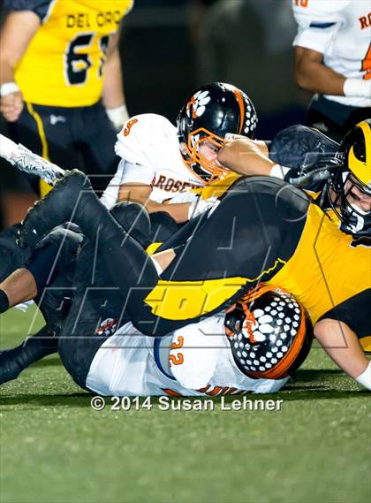 Thumbnail 3 in Roseville @ Del Oro (CIF-SJS D2 Round 1 Playoff) photogallery.