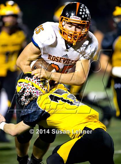 Thumbnail 3 in Roseville @ Del Oro (CIF-SJS D2 Round 1 Playoff) photogallery.