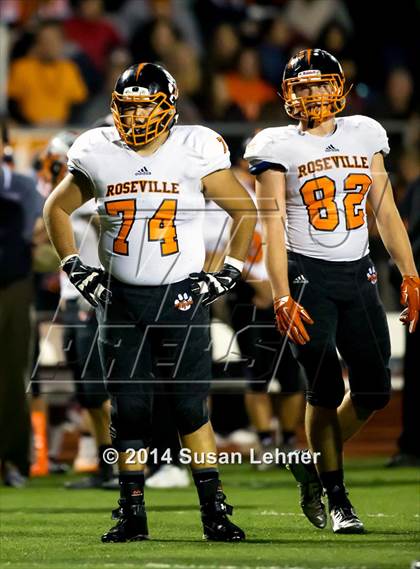 Thumbnail 1 in Roseville @ Del Oro (CIF-SJS D2 Round 1 Playoff) photogallery.