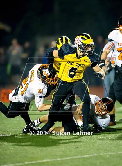 Thumbnail 2 in Roseville @ Del Oro (CIF-SJS D2 Round 1 Playoff) photogallery.