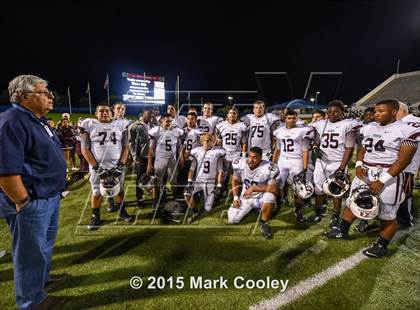 Thumbnail 3 in Cameron Yoe vs. McGregor (UIL 3A Bi-District) photogallery.