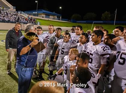 Thumbnail 3 in Cameron Yoe vs. McGregor (UIL 3A Bi-District) photogallery.