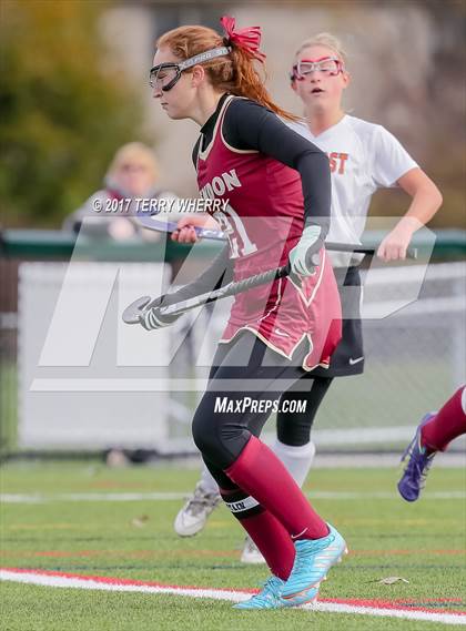 Thumbnail 3 in Mendon @ Amherst Central (NYSPHSAA Regional Final) photogallery.