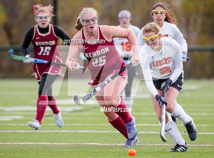 Thumbnail 1 in Mendon @ Amherst Central (NYSPHSAA Regional Final) photogallery.