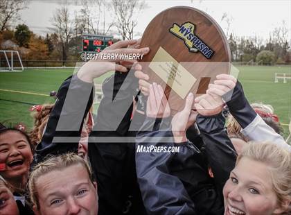 Thumbnail 2 in Mendon @ Amherst Central (NYSPHSAA Regional Final) photogallery.