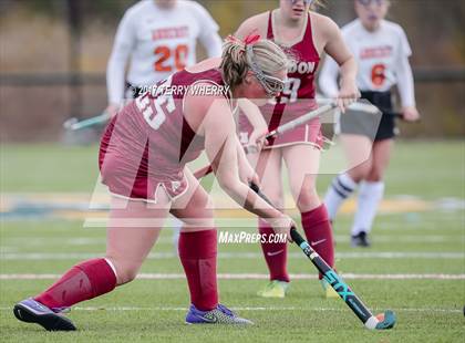 Thumbnail 3 in Mendon @ Amherst Central (NYSPHSAA Regional Final) photogallery.
