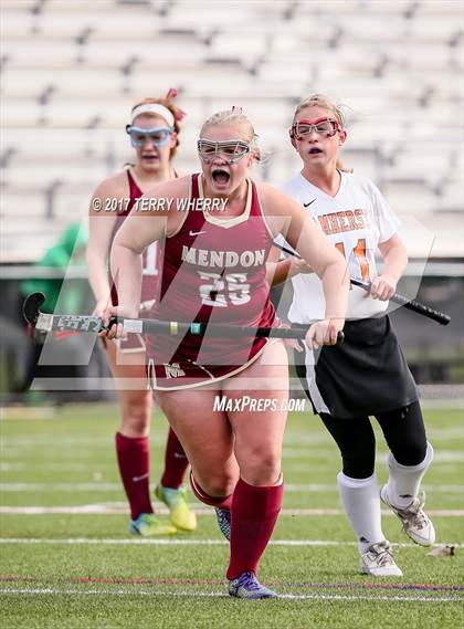 Thumbnail 2 in Mendon @ Amherst Central (NYSPHSAA Regional Final) photogallery.