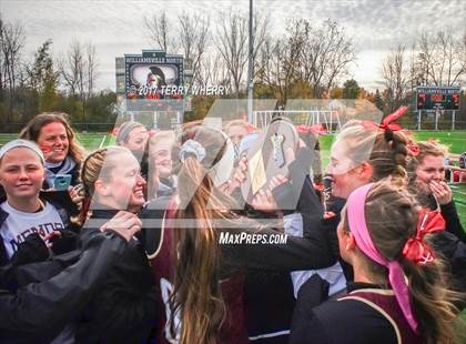 Thumbnail 2 in Mendon @ Amherst Central (NYSPHSAA Regional Final) photogallery.
