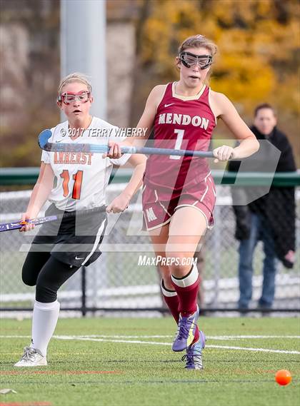 Thumbnail 2 in Mendon @ Amherst Central (NYSPHSAA Regional Final) photogallery.