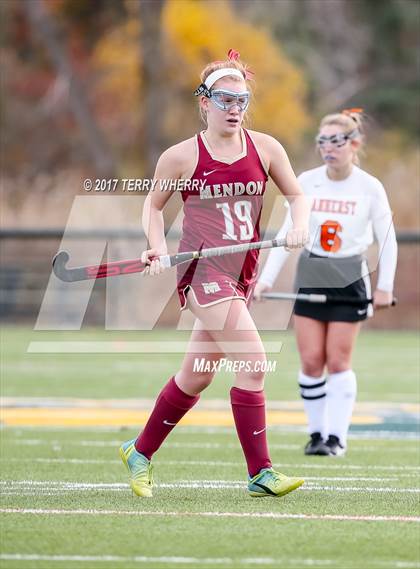 Thumbnail 3 in Mendon @ Amherst Central (NYSPHSAA Regional Final) photogallery.