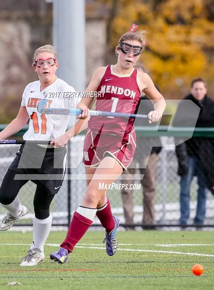 Thumbnail 2 in Mendon @ Amherst Central (NYSPHSAA Regional Final) photogallery.