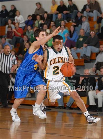 Thumbnail 1 in Chapel Field Christian vs. Coleman Catholic (Section 9 Class D Final) photogallery.