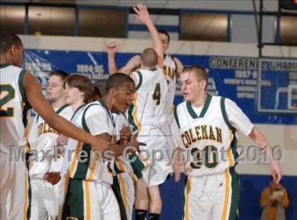 Thumbnail 3 in Chapel Field Christian vs. Coleman Catholic (Section 9 Class D Final) photogallery.