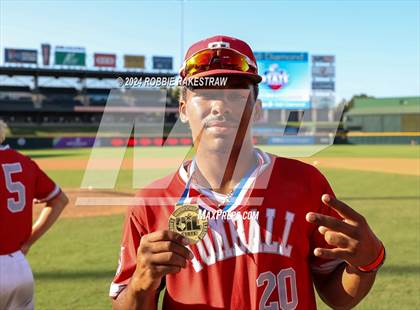 Thumbnail 1 in Pearland vs. Tomball (UIL 6A Baseball Final Medal Ceremony) photogallery.