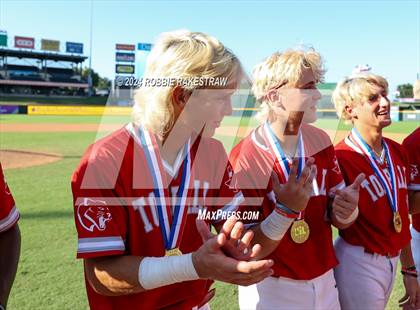 Thumbnail 3 in Pearland vs. Tomball (UIL 6A Baseball Final Medal Ceremony) photogallery.