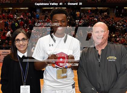 Thumbnail 3 in Bishop Montgomery vs. Mater Dei (CIF SS Open DIV Final) photogallery.