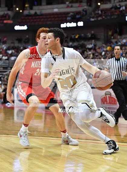 Thumbnail 3 in Bishop Montgomery vs. Mater Dei (CIF SS Open DIV Final) photogallery.