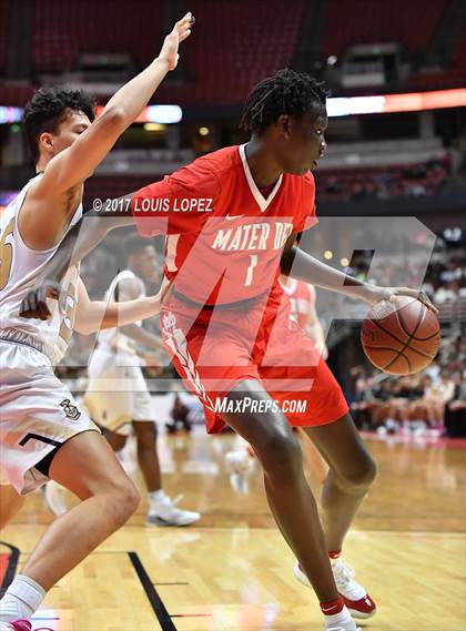 Thumbnail 3 in Bishop Montgomery vs. Mater Dei (CIF SS Open DIV Final) photogallery.