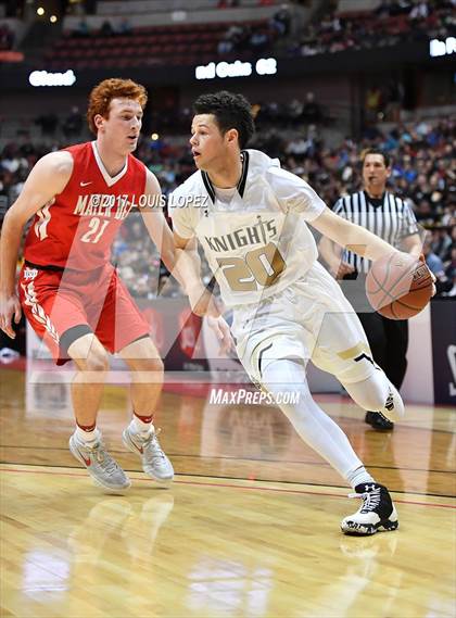 Thumbnail 2 in Bishop Montgomery vs. Mater Dei (CIF SS Open DIV Final) photogallery.