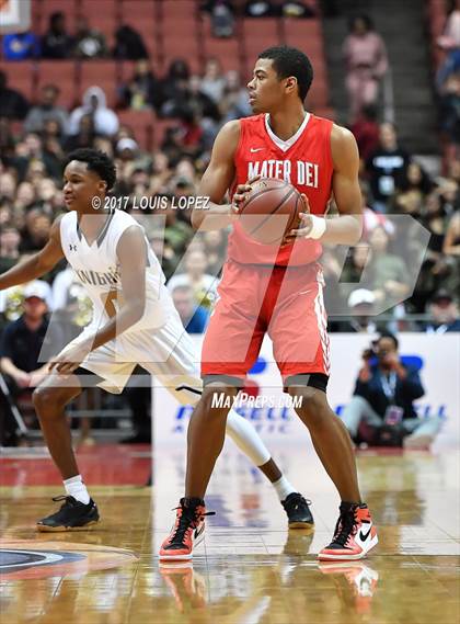 Thumbnail 2 in Bishop Montgomery vs. Mater Dei (CIF SS Open DIV Final) photogallery.