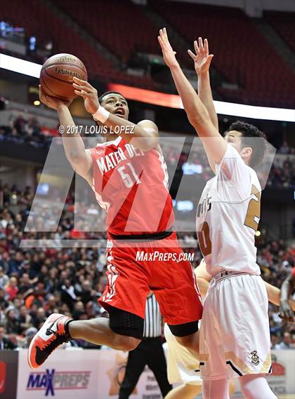 Thumbnail 1 in Bishop Montgomery vs. Mater Dei (CIF SS Open DIV Final) photogallery.