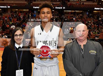 Thumbnail 3 in Bishop Montgomery vs. Mater Dei (CIF SS Open DIV Final) photogallery.