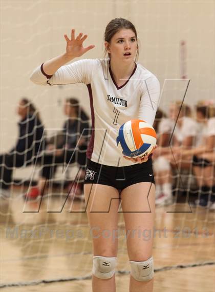 Thumbnail 1 in Hamilton vs Bishop Gorman (Nike Tournament of Champions) photogallery.