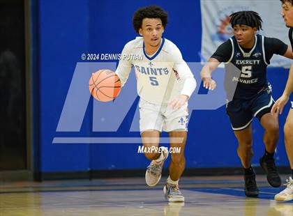 Thumbnail 1 in Everett Alvarez @ Santa Teresa (CIF CCS D1 Quarterfinals) photogallery.