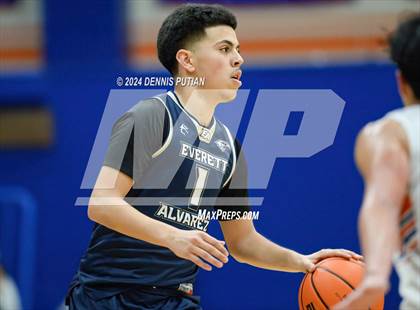 Thumbnail 3 in Everett Alvarez @ Santa Teresa (CIF CCS D1 Quarterfinals) photogallery.
