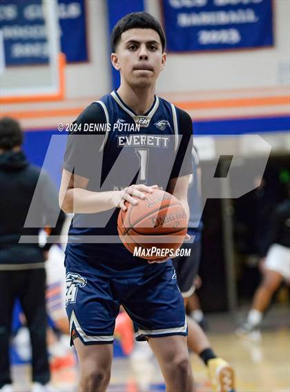 Thumbnail 1 in Everett Alvarez @ Santa Teresa (CIF CCS D1 Quarterfinals) photogallery.