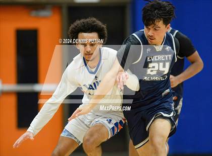Thumbnail 3 in Everett Alvarez @ Santa Teresa (CIF CCS D1 Quarterfinals) photogallery.