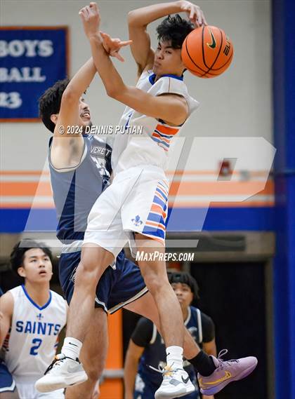 Thumbnail 2 in Everett Alvarez @ Santa Teresa (CIF CCS D1 Quarterfinals) photogallery.