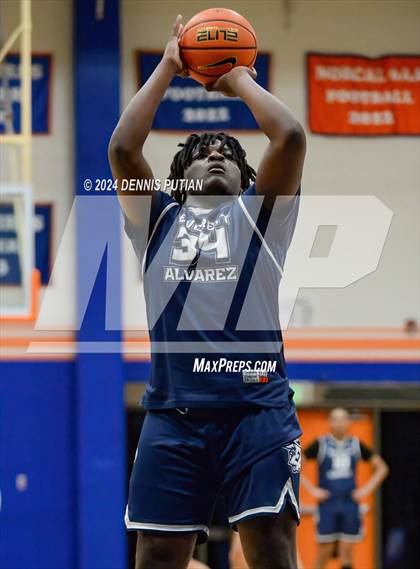 Thumbnail 3 in Everett Alvarez @ Santa Teresa (CIF CCS D1 Quarterfinals) photogallery.